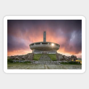 Buzludzha, Bulgaria Sticker